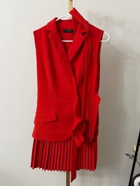 Commense Vibrant Red Dress